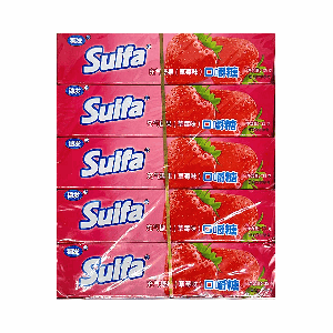 Жевательные конфеты Suifa со вкусом клубники, 35гр, (20шт./уп.; 16уп./кор.)