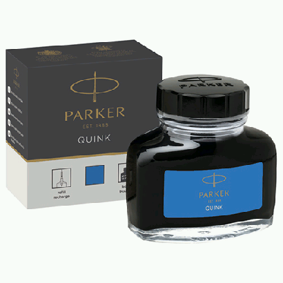 Чернила ' Parker ' Bottle Quink Washable Blue 57 мл синие