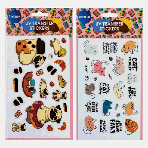 Декоративные наклейки пластиковые Кошки и собаки, размер листа 15.6x9.5см (ассорти), 81442 Декоративные наклейки пластиковые Кошки и собаки, размер листа 15.6x9.5см (ассорти)
