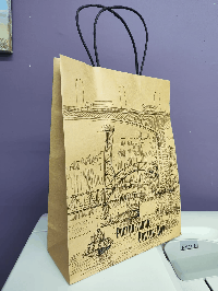Пакет крафтовый с Ростовом. Мост (20,5х26 см)