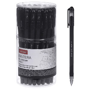 РУЧКА гелевая Pantera Черная 0,5мм 36шт. в Пласт.тубе