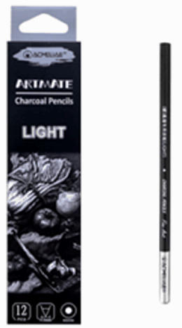 Карандаш угольный ACMELIAE (Ligth), 12 штук