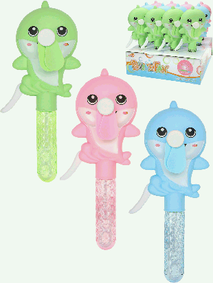 Мыльные пузыри-вентилятор детский 'Дельфин'(10х22 см)(шоубокс-12 шт.,цвет микс) (Арт. ИК-0976) кр.12