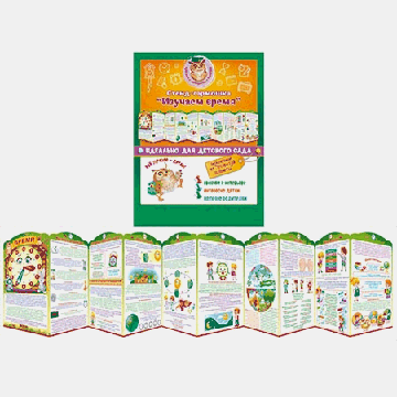 Стенд-гармошка ' Открытая планета ' 987 200*340 Изучаем время