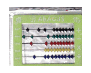 Счеты ' KWELT ' 11*11см, пластик, цвет - ассорти, европодвес