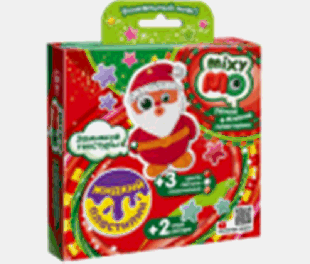 Игрушка для детей старше 3-х лет: НГ Легкий пластилин ТМ 'Лепи легко', набор 'MixyMo Дед Мороз'