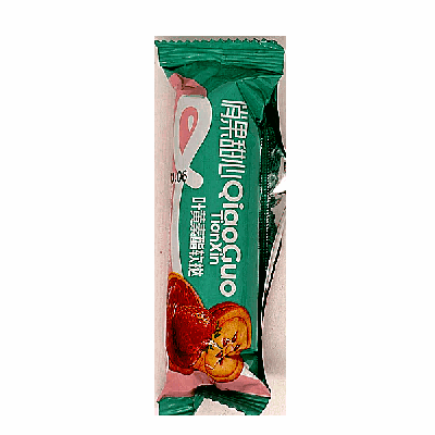 Печенье с зефирной полоской, QiaoGuo TianXin со вкусом клубники, 35гр. (20шт уп. /12уп. в коробке)