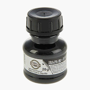 Тушь ' Koh-i-Noor ' 20г черная 141701