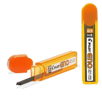 Грифели ' Pilot ' 0,9мм 12шт НВ(Грифели для механических карандашей. В составе грифелей имеются полимеры, которые делают их более прочными и устойчивыми к поломкам. Стильная пласти