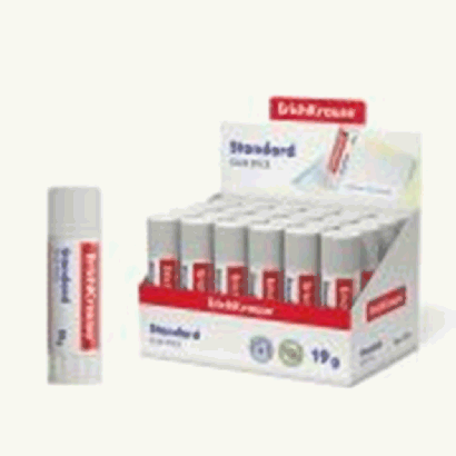 Клей-карандаш ErichKrause Standard, 19г (в коробке-дисплее по 24 шт.)