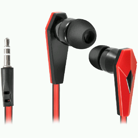 Наушники-вкладыши Defender Trendy 704 черный, красный