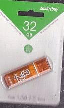 Память Smart Buy USB Flash 32GB Glossy оранжевый