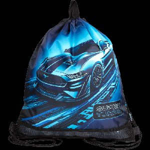 Сумка для сменной обуви 'deVENTE. Super Turbo' 40x47 см, износостойкий полиэстер с водоотталкивающей пропиткой, 1 отделение, на веревочной завязке, с вставкой из пластиковой сетки