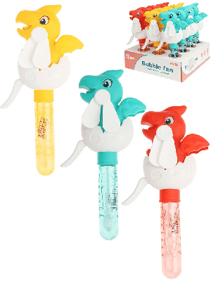 Мыльные пузыри (50 мл) 'Динозавр' (12шт в ш/б, цвет-микс) (Арт. МП-7697) кратно 12