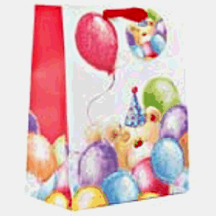 Сумка бум.18 бол.- Воздушный букет 26х32х10 см