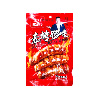 Лапша с приправами , Lyu jin long. Yujinlong Sukaochangwei, со вкусом острых овощных колбасок на гриле, 20р. (30шт./уп.; 14уп./кор.)