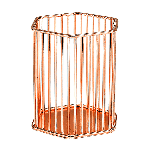 Стакан ' KWELT ' 7,5*8,5*10см, металлический, шестигранный, медный