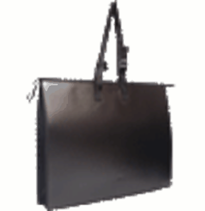 Папка для чертежей и рисунков 'deVENTE. Uno' A2 (650x470x100 мм) 500 мкм, с расширением 10 см, с внутренним карманом на молнии для кистей, с регулируемыми ручками, индивидуальная у