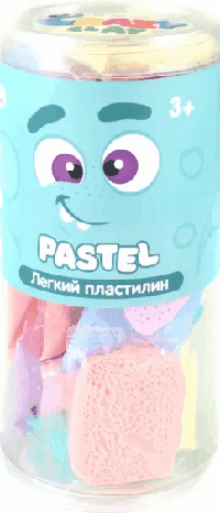 Легкий пластилин Crazy Clay ТМ, набор Pastel (mini)