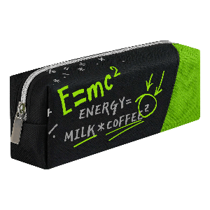 Пенал. ФРАЗЫ С ХАРАКТЕРОМ. Материал: полиэстер. Размер: 19.5х5.5х6.5 см. Количество отделений - 1. Застёжка - молния. Материал собачки: металл. Отделка: шелкография в две краски. П