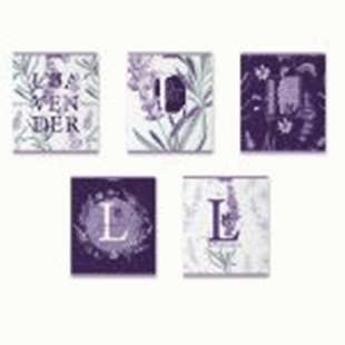 Тетрадь А5 48л ' Erich Krause ' Lavender (ассорти), клетка, на скобе, обложка - мелованный картон, выборочный УФ-лак, 5 дизайнов