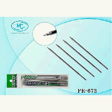 Стержень шариковый ' Piano ' 140мм синий 0,7мм игольчатый пишущий узел, чернила на масляной основе