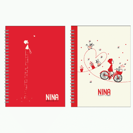 Зап книжка 60л кл А6 евросп выб УФ двойной Ак. Nina