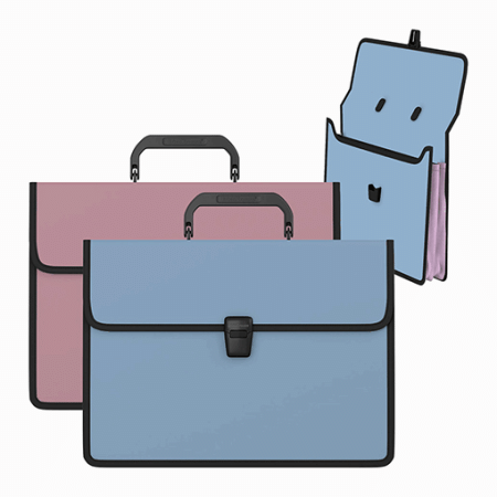 Портфель ' Erich Krause ' А4 Matt Manga (ассорти), пластиковый, 2 отделения, текстильная вставка(Портфель пластиковый с 2 отделениями с текстильной вставкой формата А4 из высококач