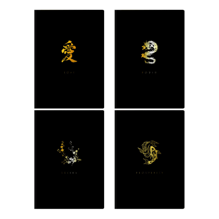 Тетрадь-словарик 48л., А5 для записи иностранных слов BG 'Minimal', матовая ламинация, тиснение фольгой