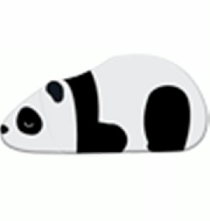 Корректирующая лента 'deVENTE. Panda' 5 ммx06 м, белый непрозрачный корпус, фронтальный аппликатор, в картонном блистере