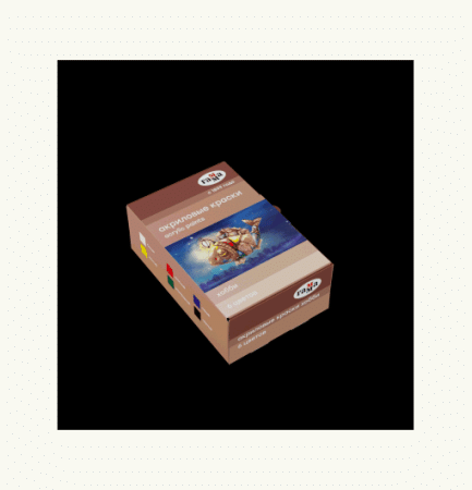 Акрил декоративный, 6 цветов, 20 мл