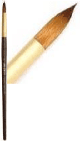 Кисть из синтетики Малевичъ 'Клод', круглая №5