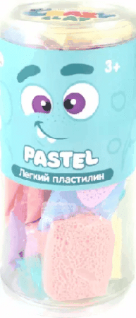 Легкий пластилин Crazy Clay ТМ, набор Pastel (mini)