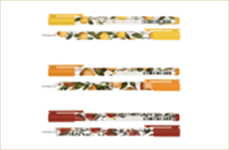 Ручка 'flora.fruits' гелевая, 0.38 мм, черная