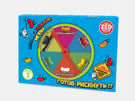 МАРМЕЛАДСКИЕ ИГРЫ набор 3 серия, блок 1 шт. (120г х 24)